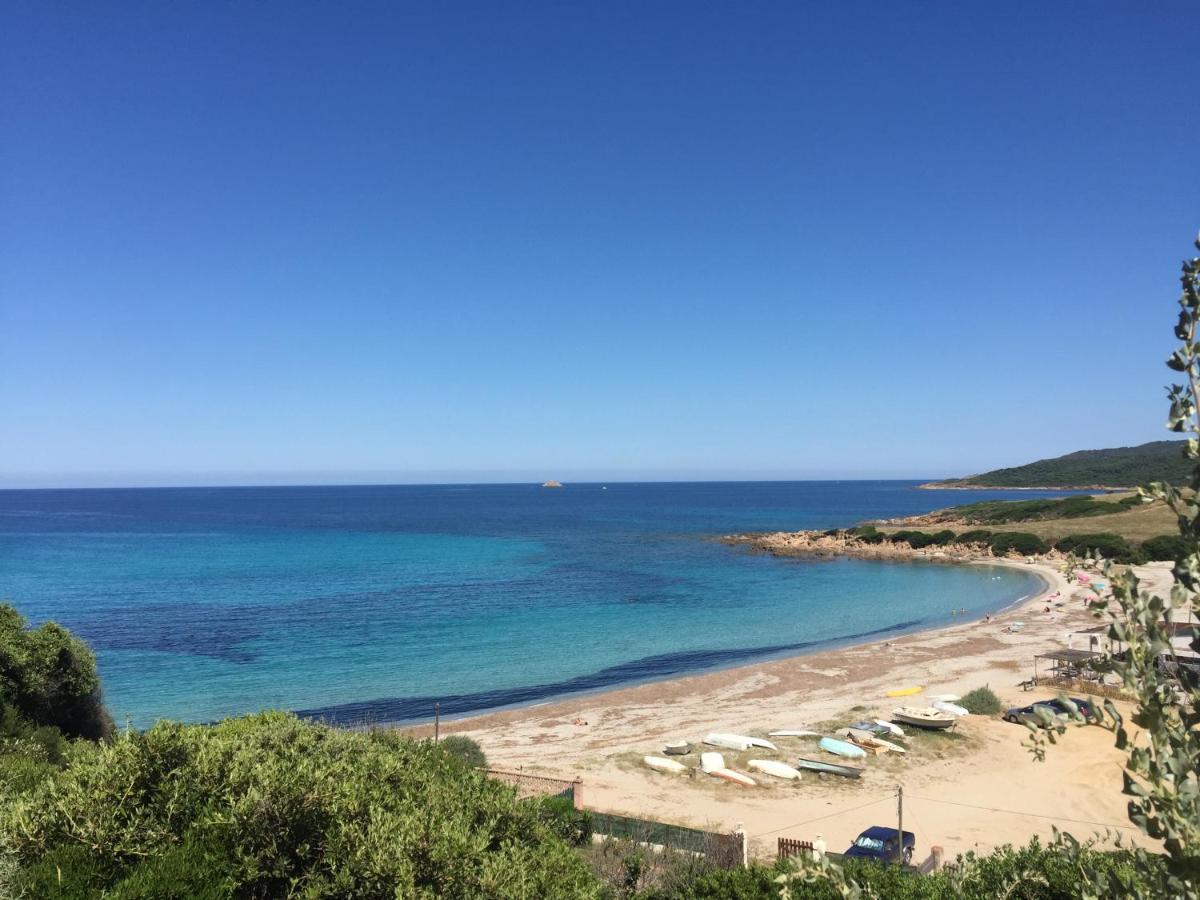 Ajaccio Magnifique T2 37M2 Centre Ville Vue Mer Au Bord De La Plage Neuf 4 Couchages Balcon Parking Prive Ferme Clim Wifi Exterior foto